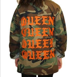 Queen Camo Jacket